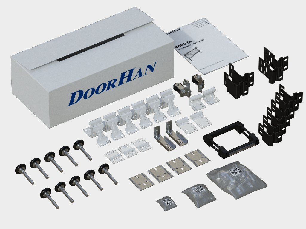 Гаражные секционные ворота RSD01LUX 2800 Х 2400 - купить в Казани