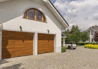 Секционные гаражные ворота Doorhan серия rsd01 biw (2600х2300)